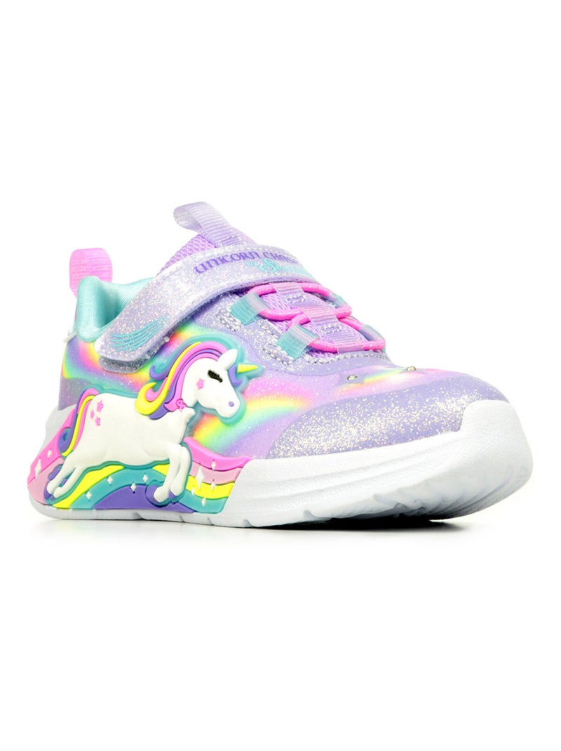 Baskets Skechers S Light Unicorn Chaser Violet - Kiabi