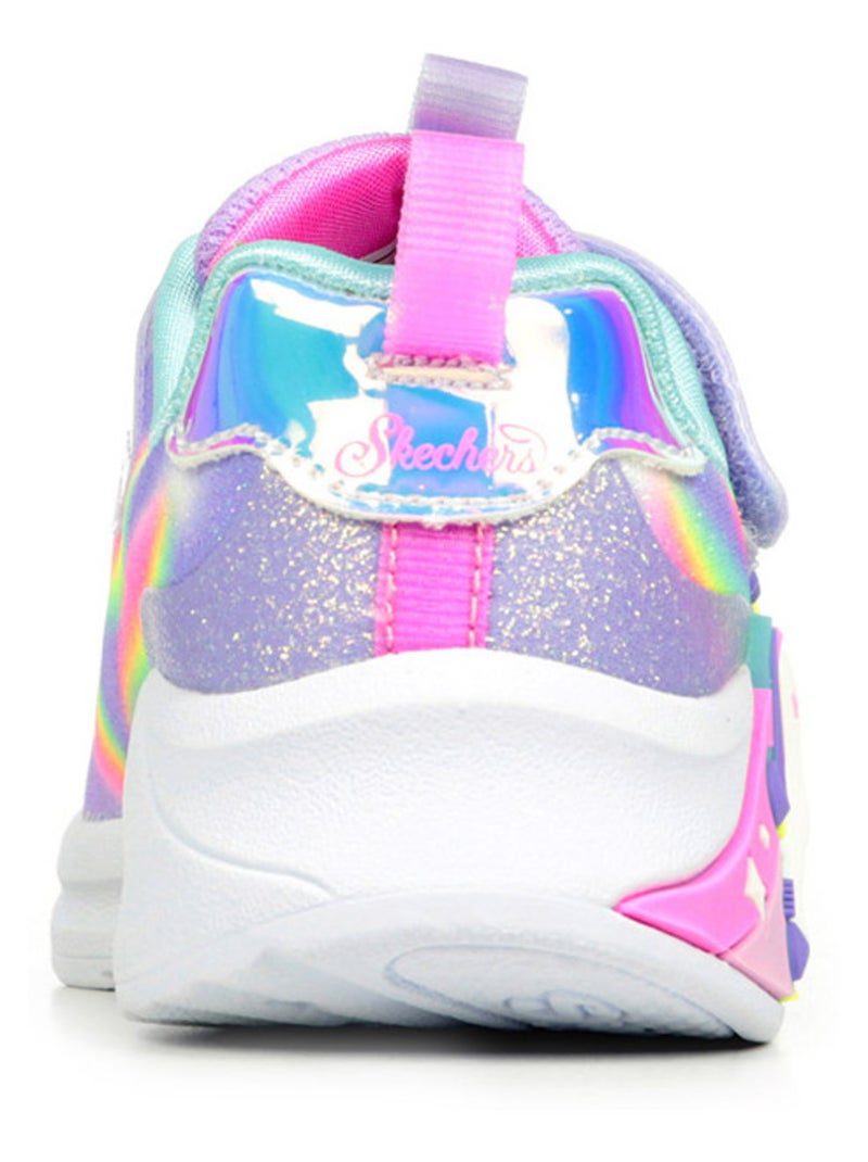 Baskets Skechers S Light Unicorn Chaser Violet - Kiabi