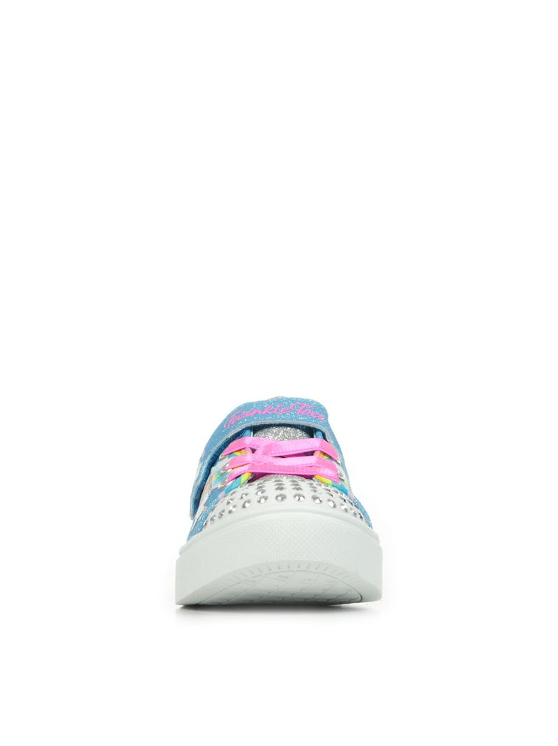 Baskets Skechers S Lights Twinkle Sparks Jumpin' Clouds Bleu Multicolore - Kiabi
