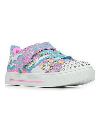 Baskets Skechers S Lights Twinkle Sparks Jumpin' Clouds