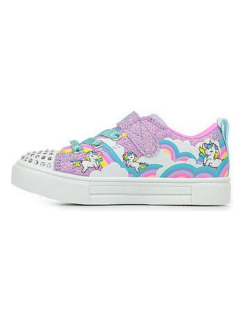 Baskets Skechers S Lights Twinkle Sparks Jumpin' Clouds