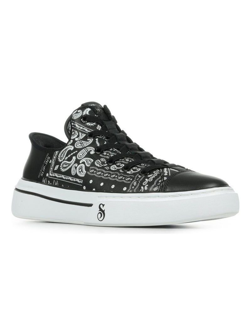 Baskets Skechers Snoop One Double G Noir Blanc - Kiabi