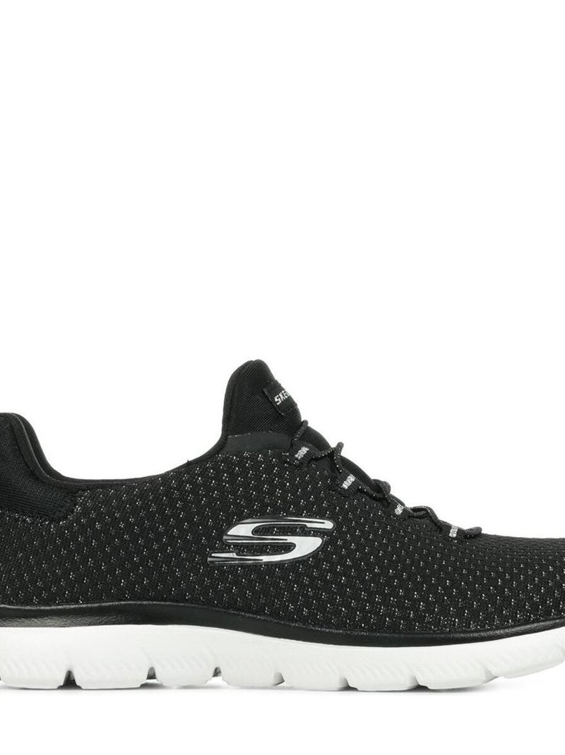 Baskets Skechers Summits Bright Bezel Noir - Kiabi