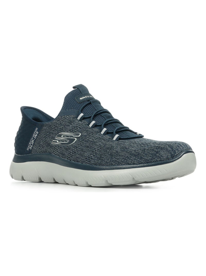 Baskets Skechers Summits Key Pace Bleu marine - Kiabi