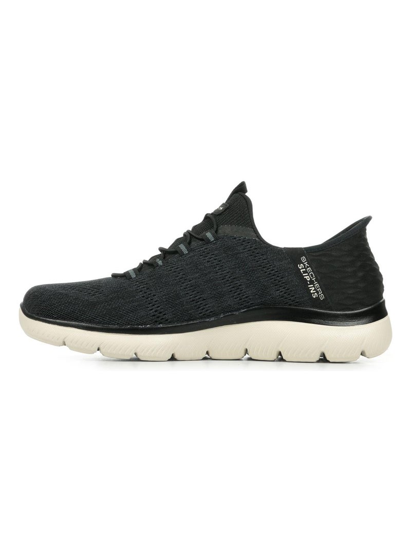 Baskets Skechers Summits Key Pace Noir Ecru - Kiabi