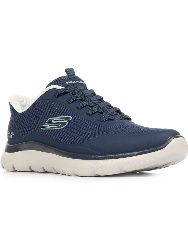 Baskets skechers summits leyter Bleu marine - Kiabi