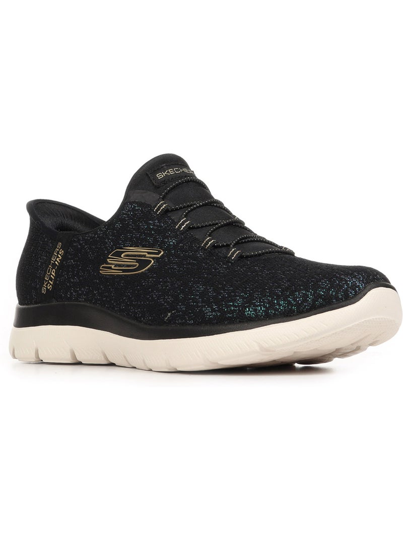 Baskets skechers summits lunar glow Noir - Kiabi