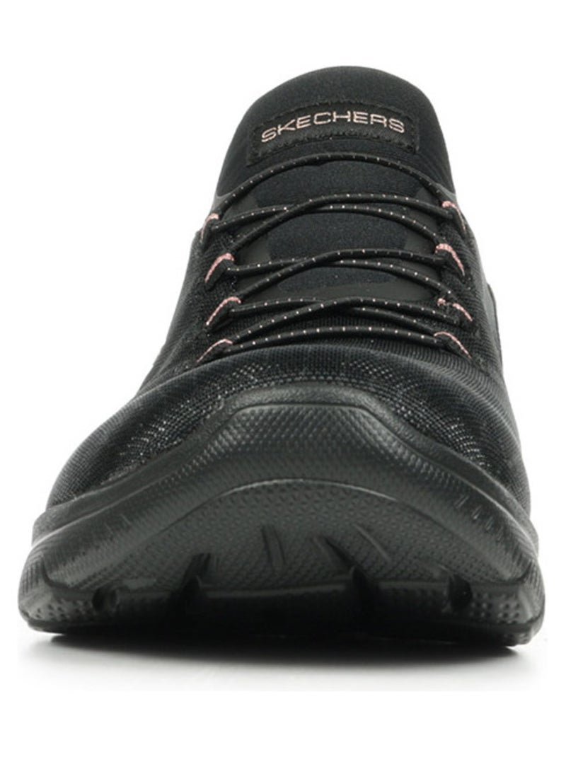 Baskets Skechers Summits Noir Doré - Kiabi