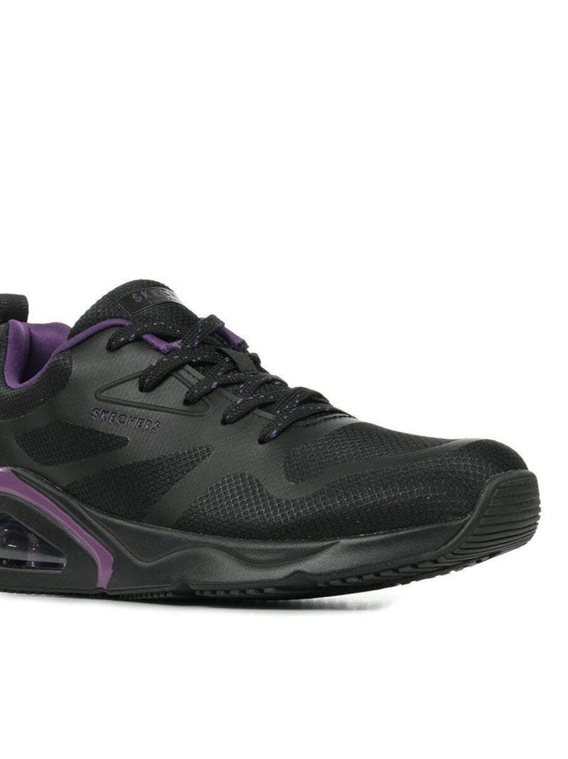 Baskets Skechers Tres-Air Noir Violet - Kiabi