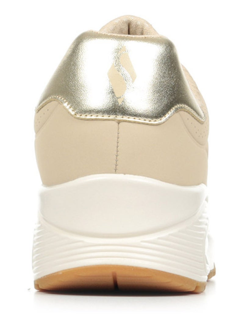 Baskets Skechers Uno Beige - Kiabi