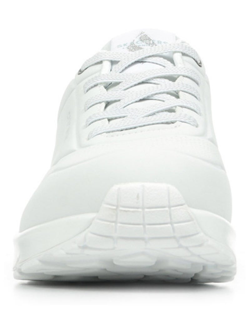 Baskets Skechers Uno Blanc Argenté - Kiabi