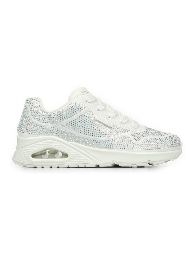 Baskets Skechers Uno Disco Rave Blanc - Kiabi