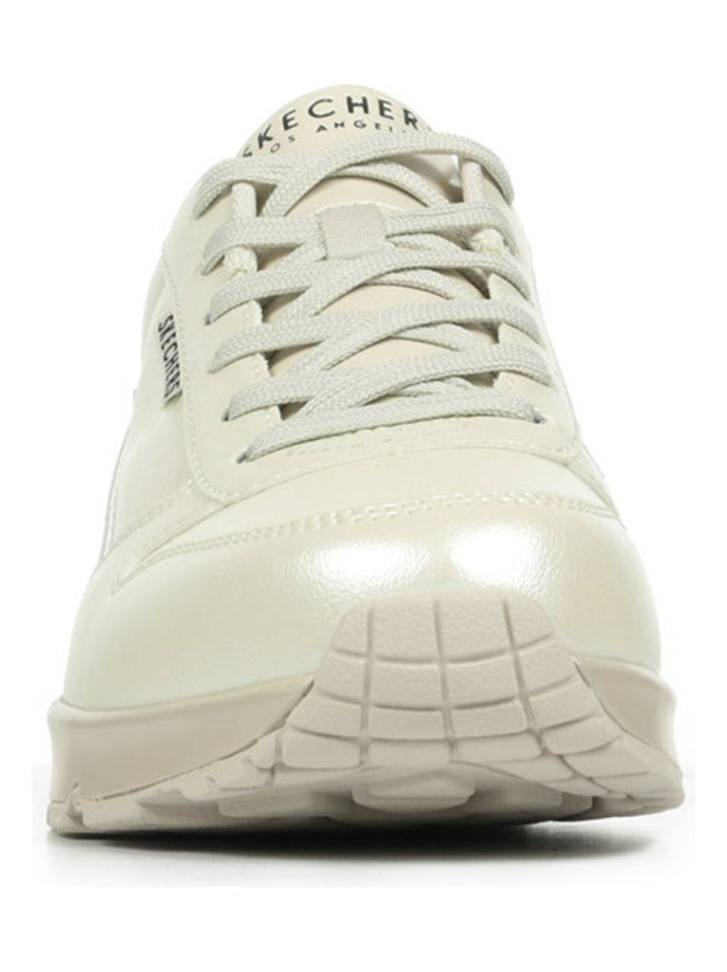 Baskets Skechers Uno Galactic Gal Beige - Kiabi