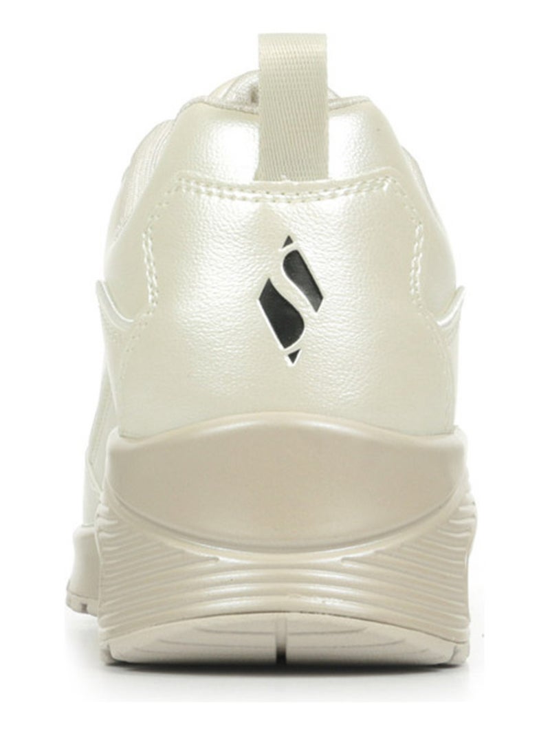 Baskets Skechers Uno Galactic Gal Beige - Kiabi