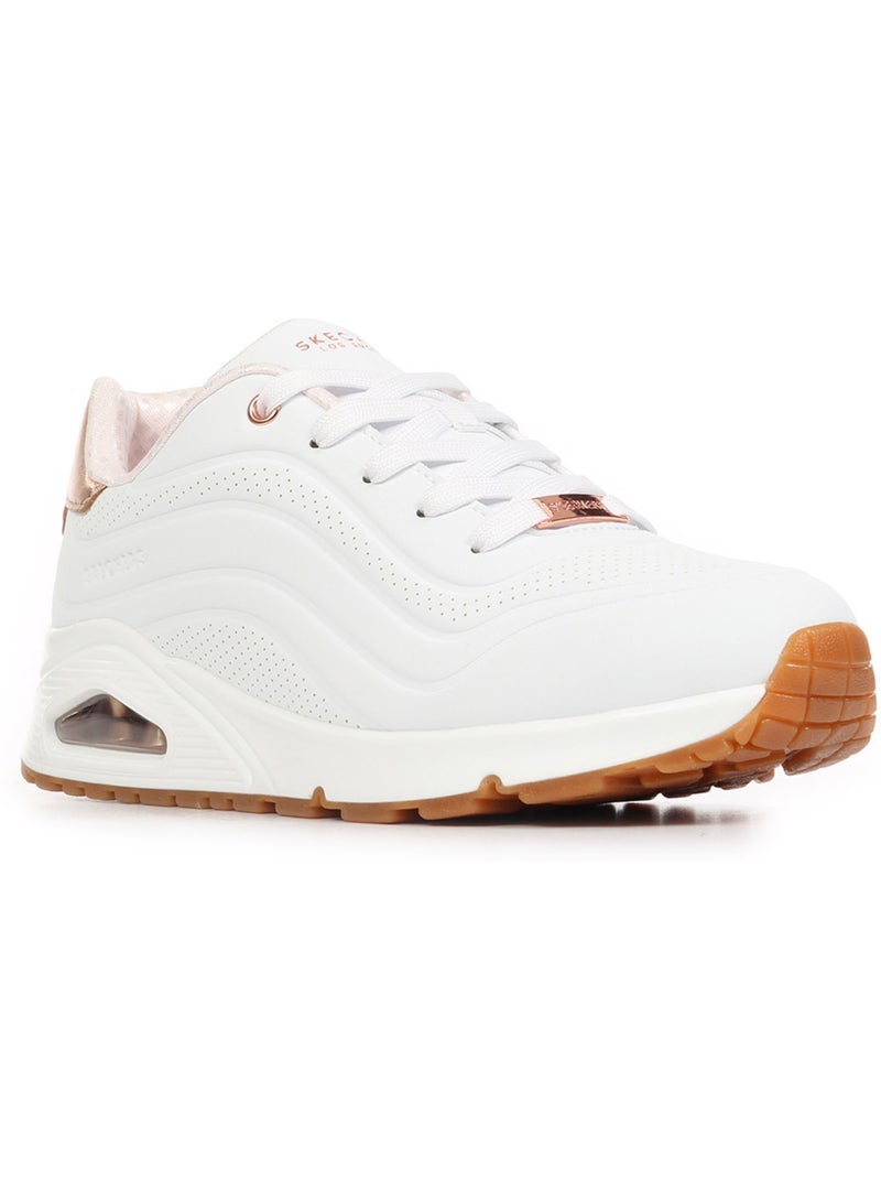 Baskets Skechers Uno Gen1 Shimmer Wave Blanc - Kiabi