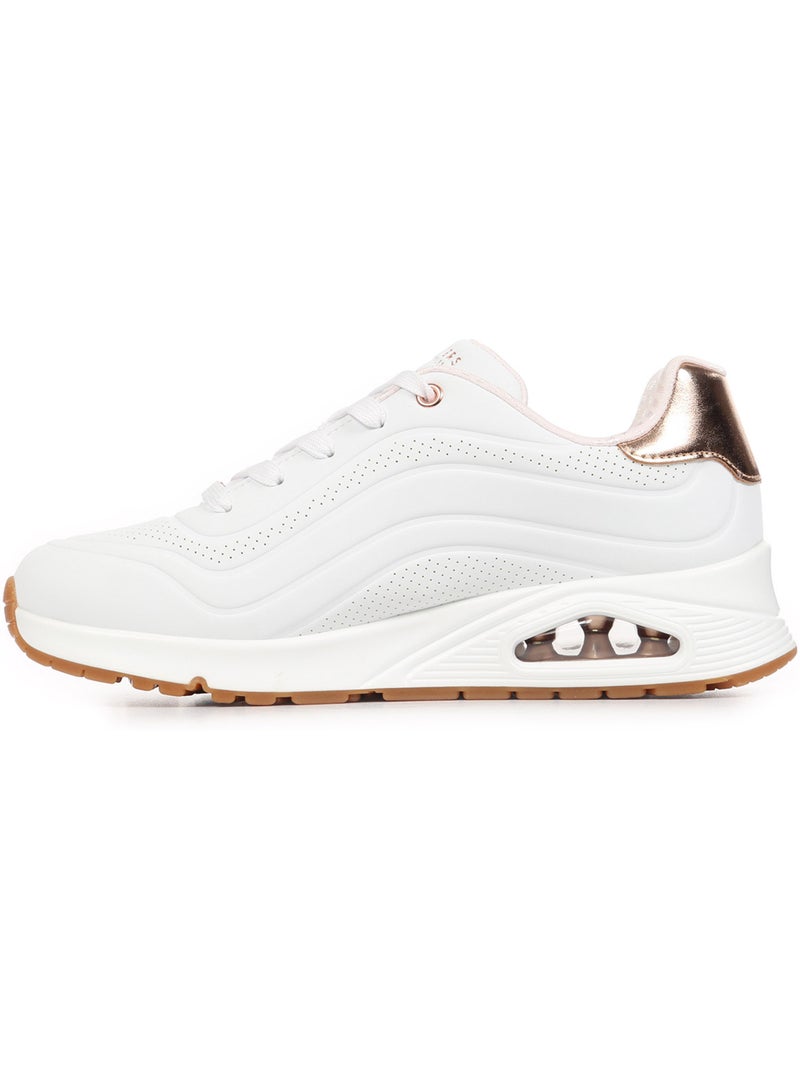 Baskets Skechers Uno Gen1 Shimmer Wave Blanc - Kiabi