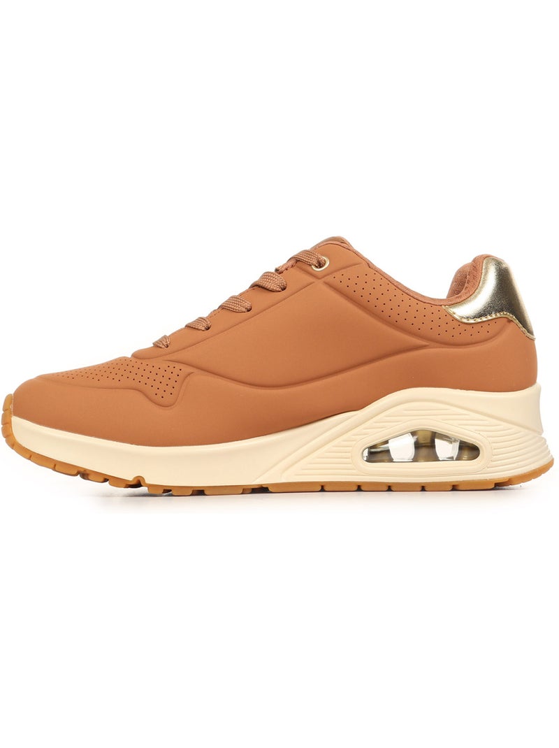 Baskets skechers uno golden air Marron - Kiabi