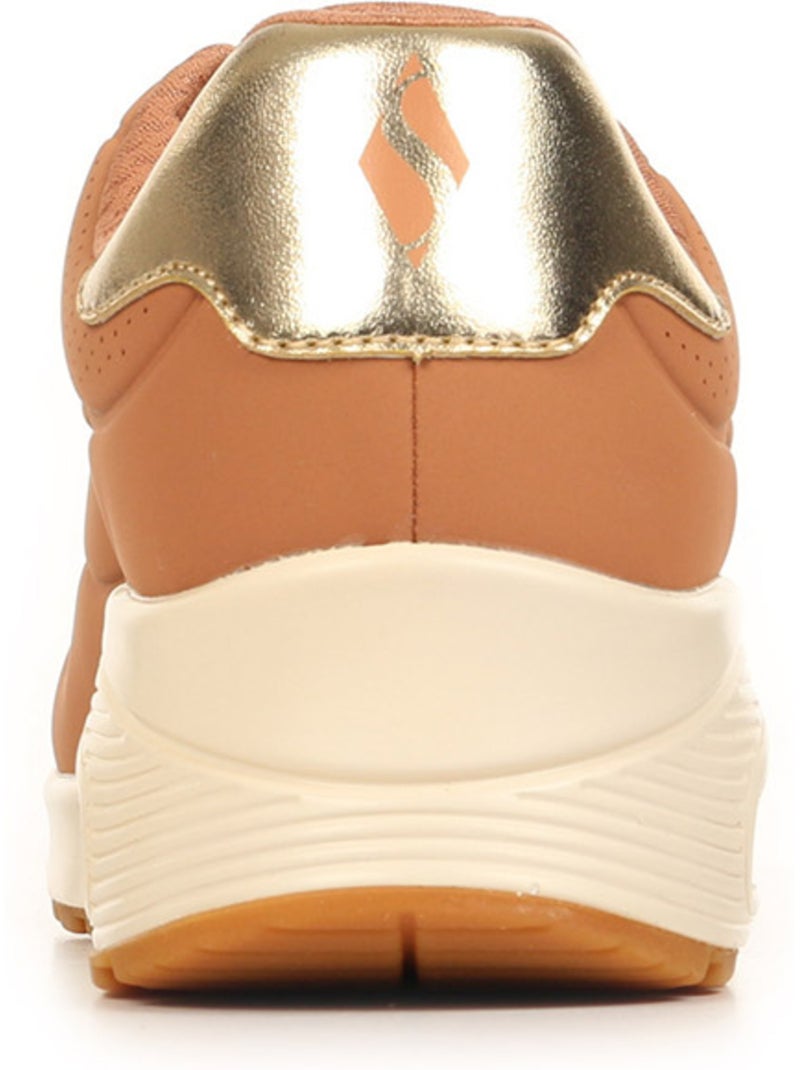 Baskets skechers uno golden air Marron - Kiabi