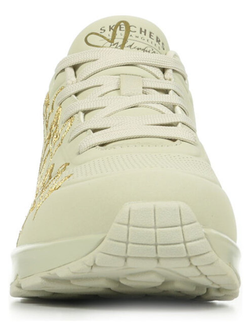 Baskets Skechers Uno Golden Heart Ecru - Kiabi