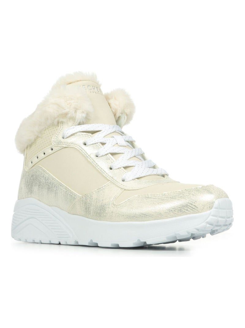 Baskets Skechers Uno Lite Comfurt Collar Beige - Kiabi