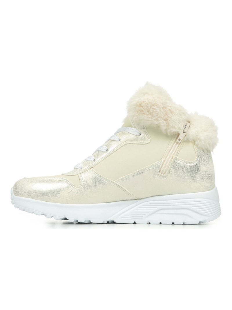 Baskets Skechers Uno Lite Comfurt Collar Beige - Kiabi