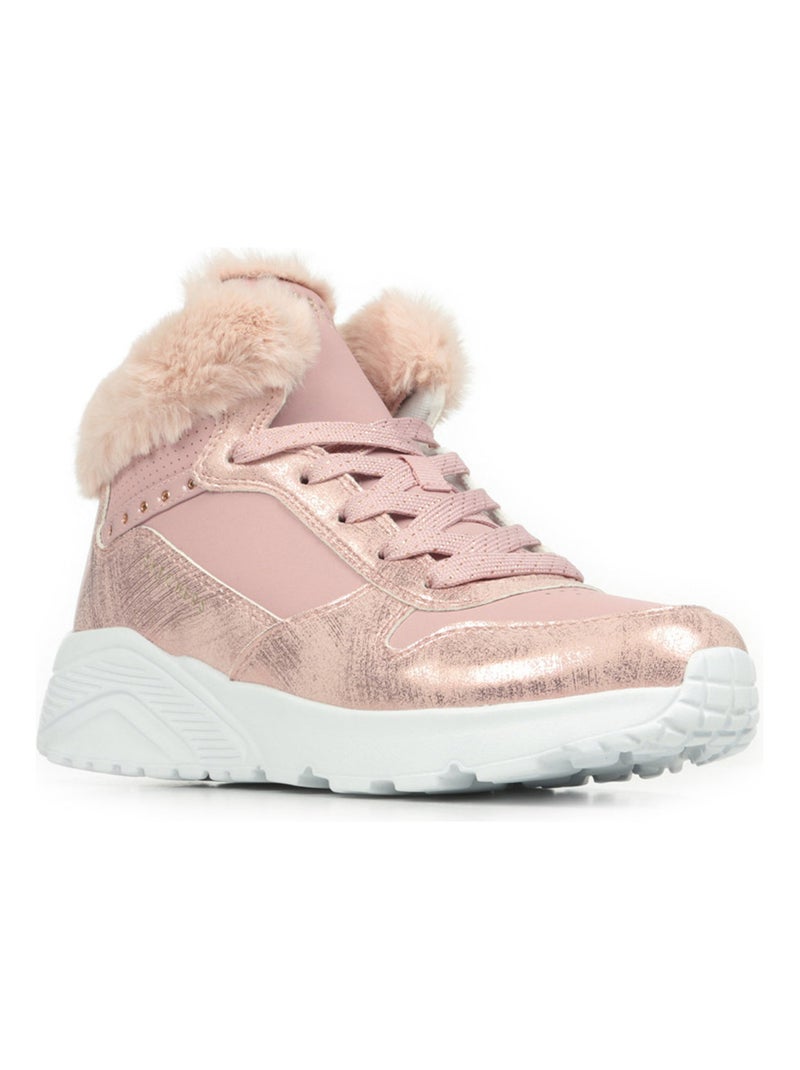 Baskets Skechers Uno Lite Comfurt Collar Rose - Kiabi