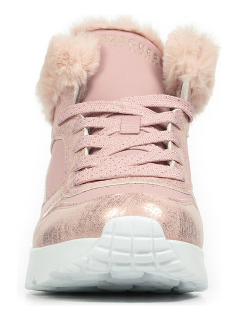 Baskets Skechers Uno Lite Comfurt Collar Rose - Kiabi