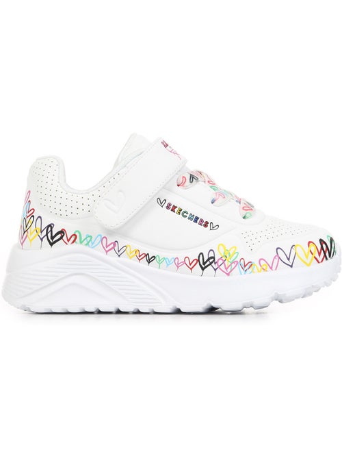 Baskets Skechers Uno Lite-Heart Craze - Kiabi