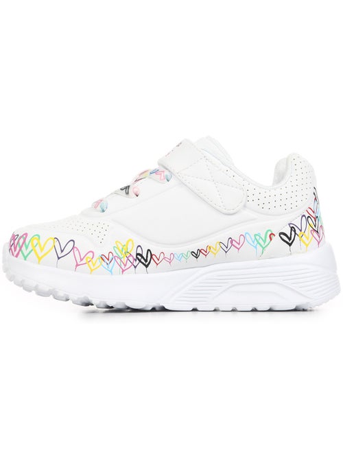 Baskets Skechers Uno Lite-Heart Craze - Kiabi