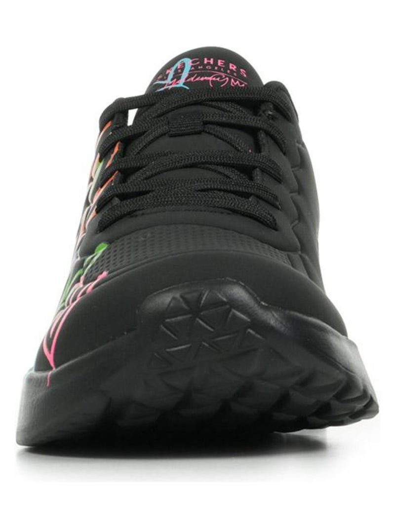 Baskets Skechers Uno Lite Heart Of Hearts Noir Multicolore - Kiabi