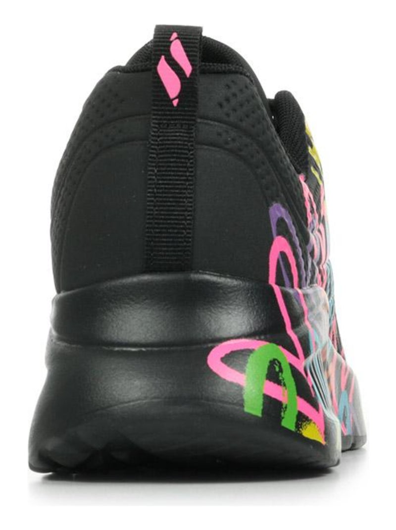 Baskets Skechers Uno Lite Heart Of Hearts Noir Multicolore - Kiabi