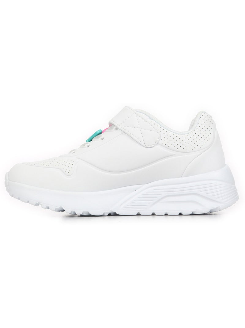 Baskets Skechers Uno Lite Heart Status Blanc Multicolore - Kiabi