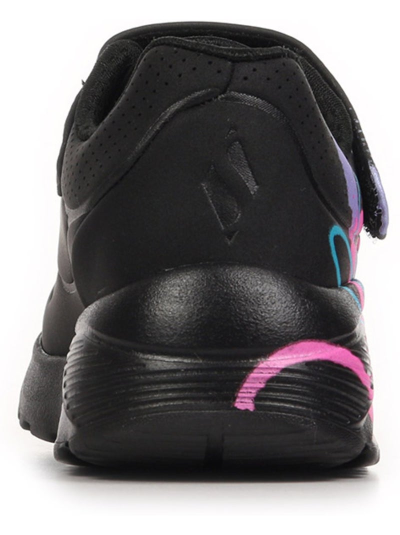 Baskets skechers uno lite heart status Noir - Kiabi