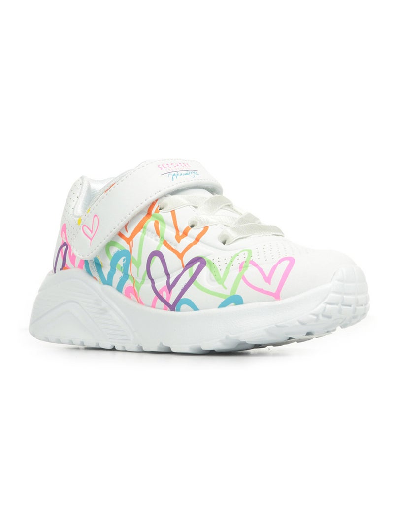 Baskets Skechers Uno Lite Love Levitate Blanc - Kiabi