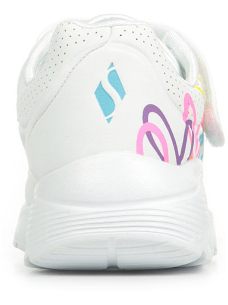 Baskets Skechers Uno Lite Love Levitate Blanc - Kiabi