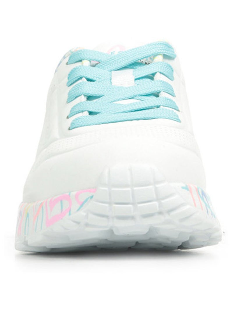 Baskets Skechers Uno Lite Lovely Luv Blanc - Kiabi