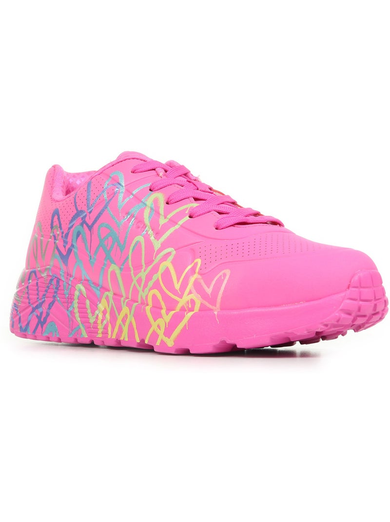 Baskets Skechers Uno Lite Metallic Joy Rose - Kiabi