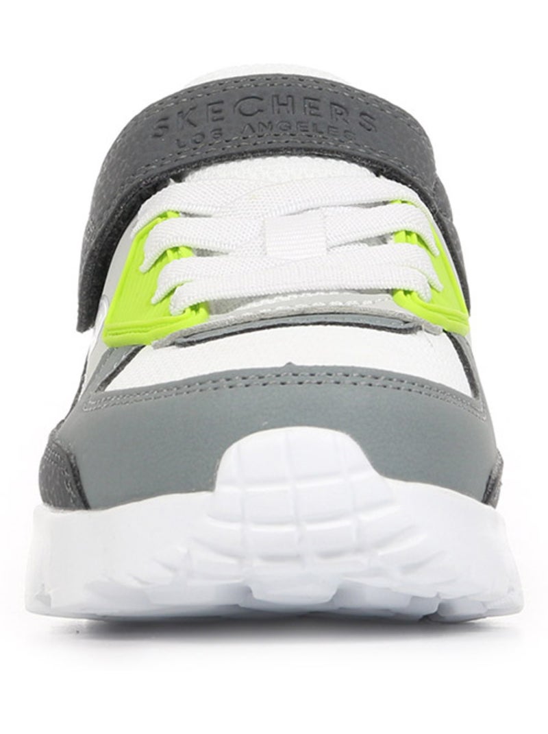 Baskets Skechers Uno Lite Revival Edge Blanc - Kiabi