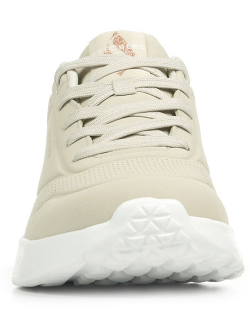 Baskets Skechers Uno Lite Shimmer Along Beige - Kiabi