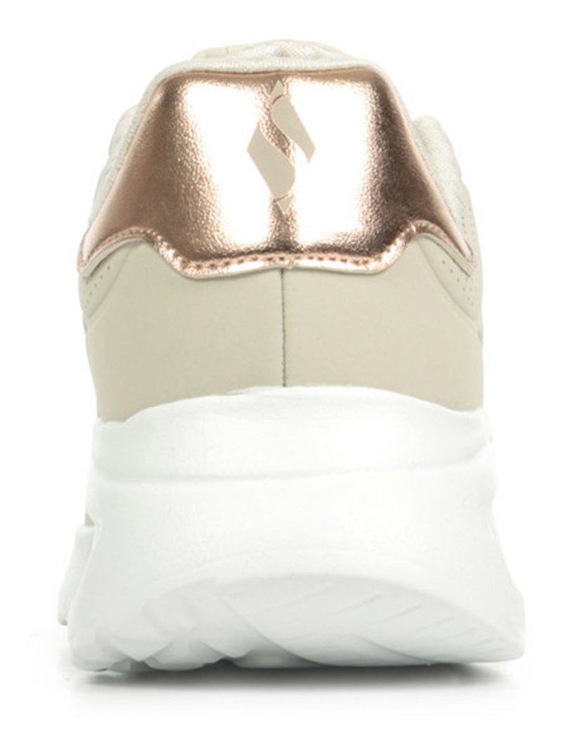 Baskets Skechers Uno Lite Shimmer Along Beige - Kiabi