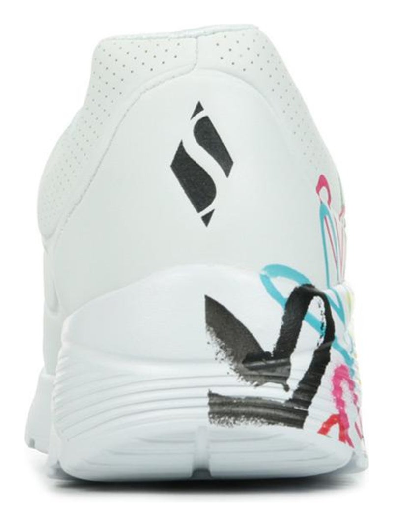 Baskets Skechers Uno Lite Spread The Love Blanc Multicolore - Kiabi