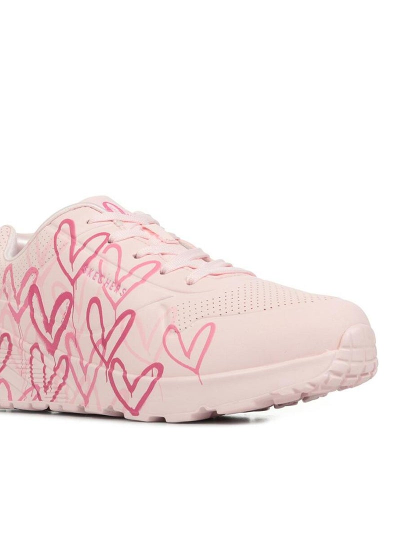 Baskets Skechers Uno Lite Spread The Love Rose - Kiabi