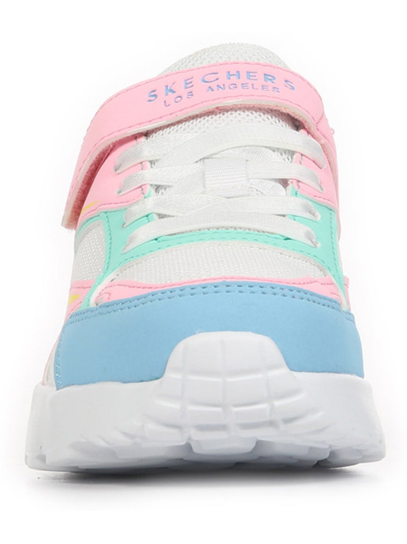 Baskets Skechers Uno Lite Vista Strike Blanc - Kiabi
