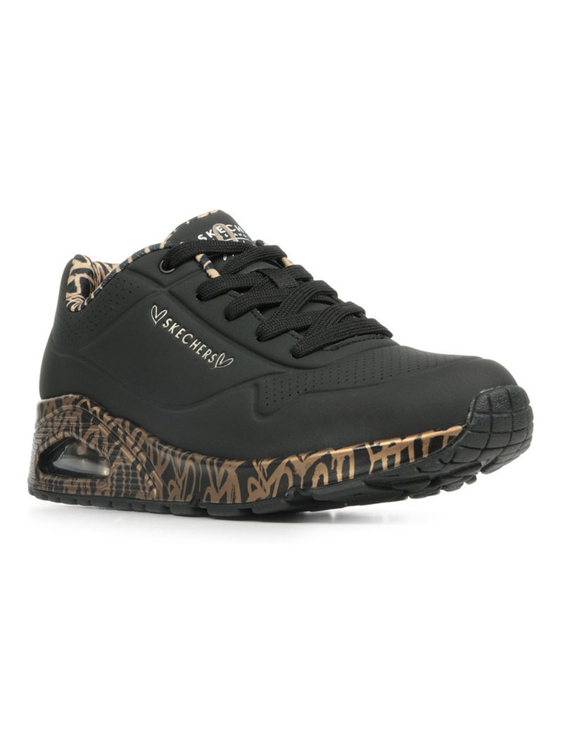 Baskets Skechers Uno Loving Love Noir - Kiabi