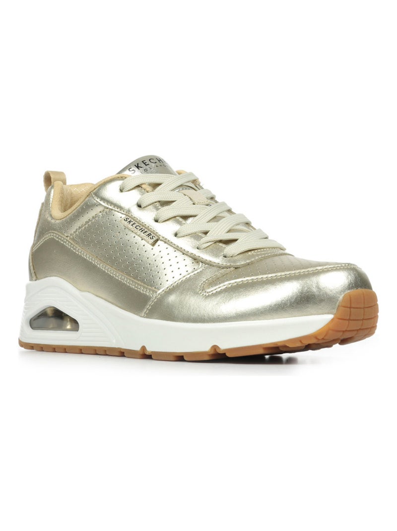 Baskets Skechers Uno Metallixs Doré/or - Kiabi