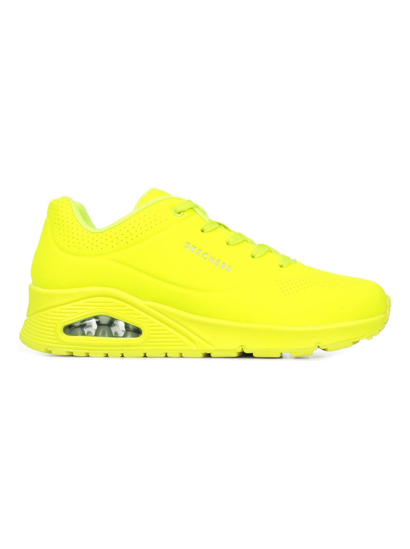Baskets Skechers Uno Night Shades Jaune - Kiabi
