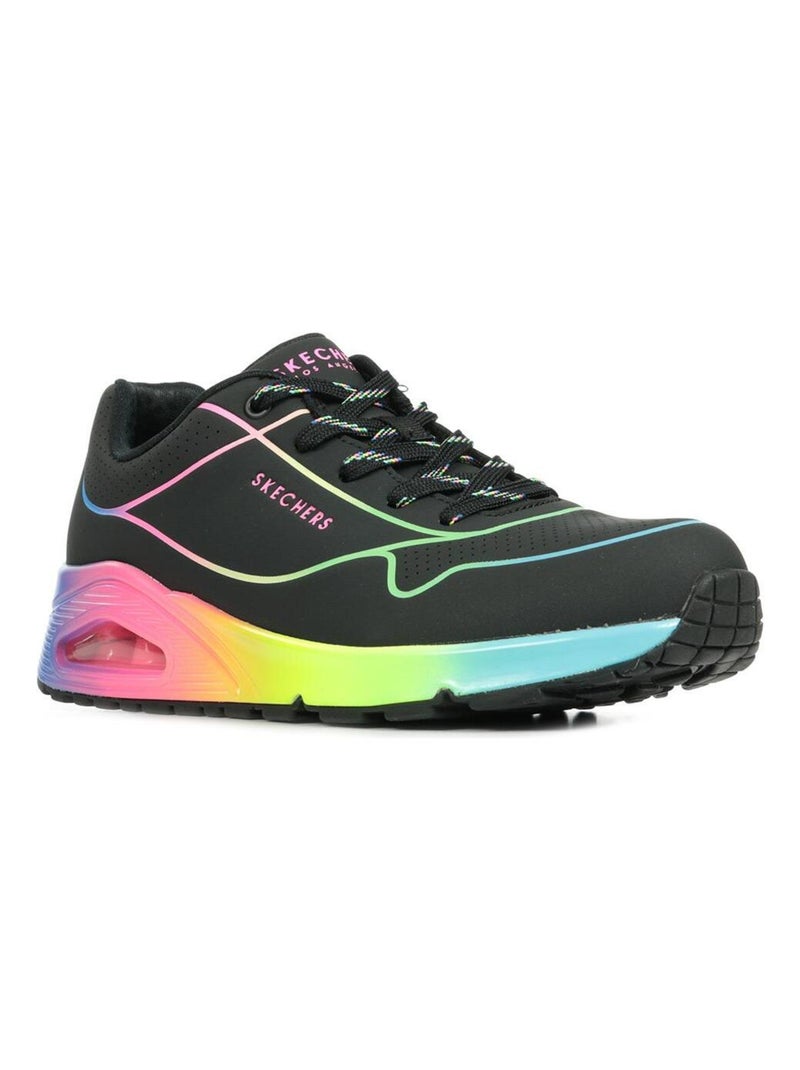 Baskets Skechers Uno Noir - Kiabi