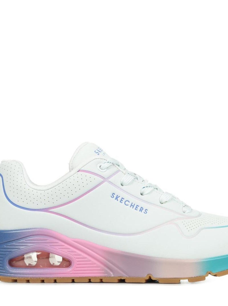 Baskets Skechers Uno Pop Of Sunshine Blanc - Kiabi