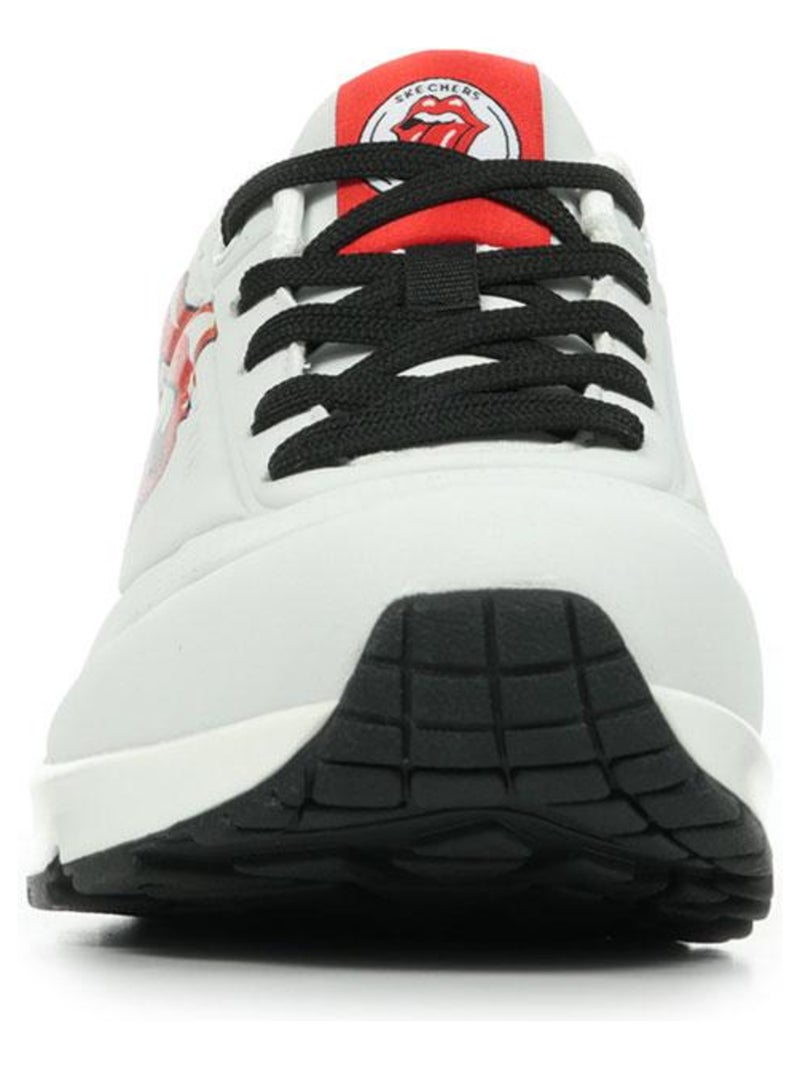 Baskets Skechers Uno Rolling Stones Single Blanc - Kiabi