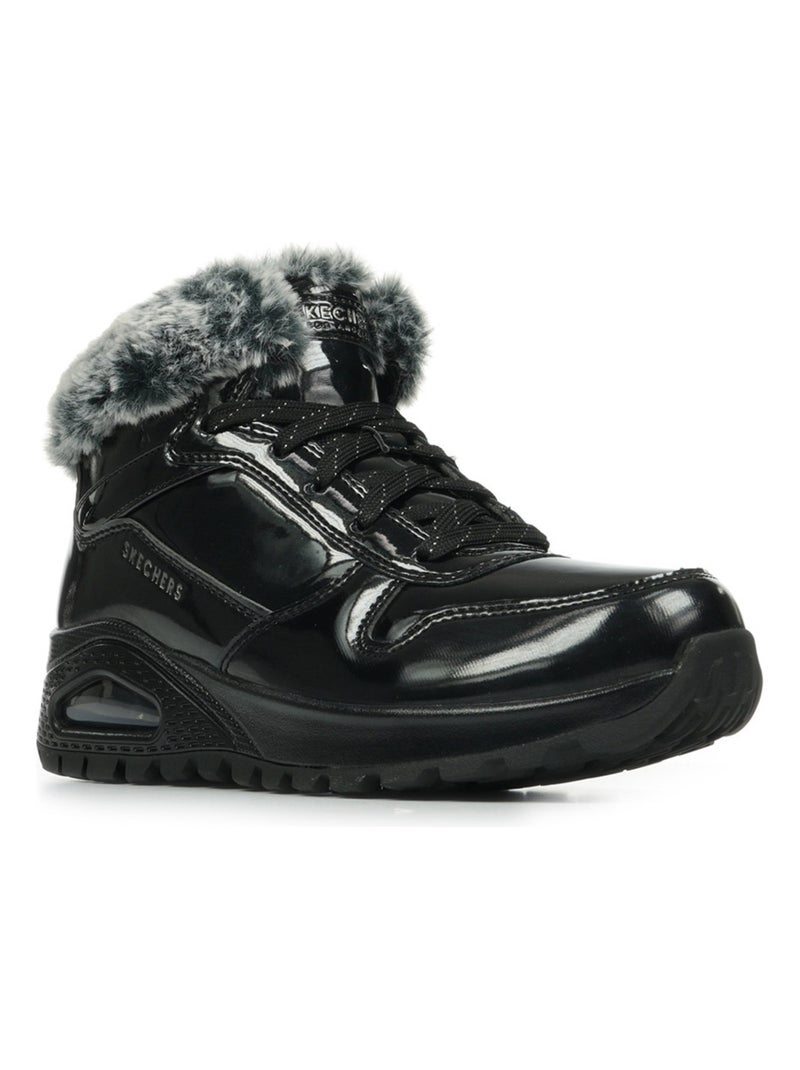 Baskets Skechers Uno Rugged Fiesty Winter Noir Gris - Kiabi